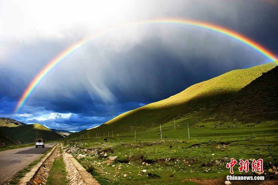 Beautiful scenery in Tibet