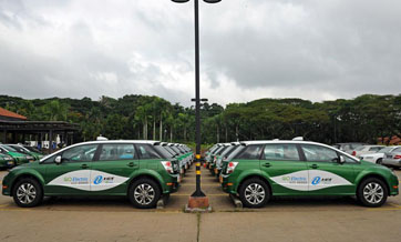 First batch of HDT electric, eco-friendly taxis launched in Singapore