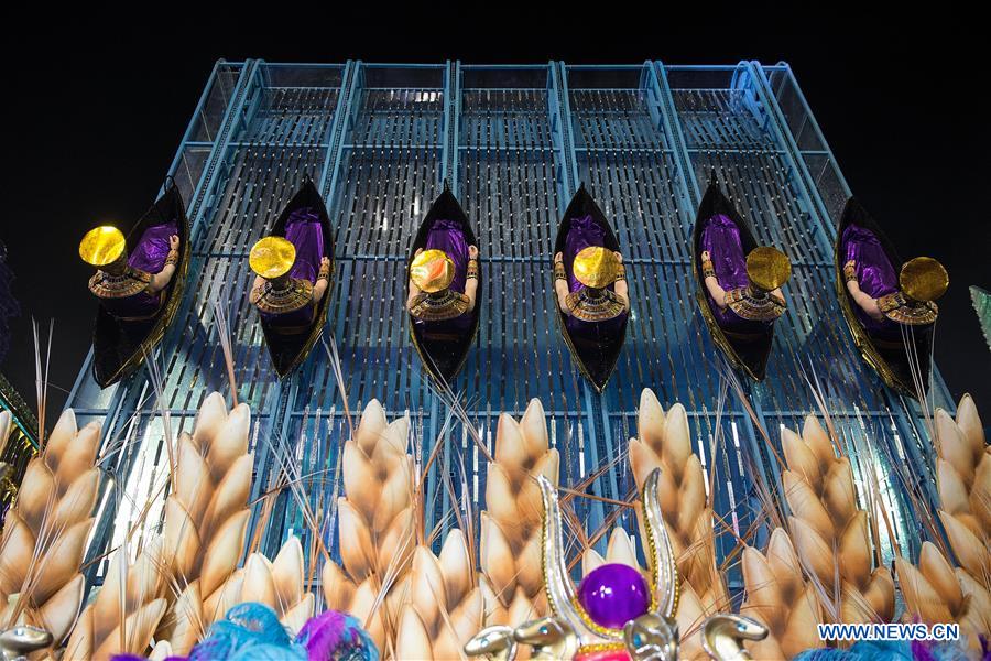 Special groups' Samba Schools participate in Rio Carnival