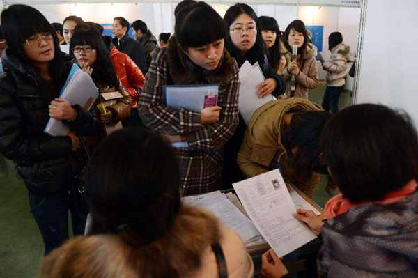 China creates over 13 million new urban jobs for 4 consecutive years