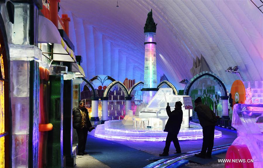 Ice-Snow World Theme Park opens in Harbin