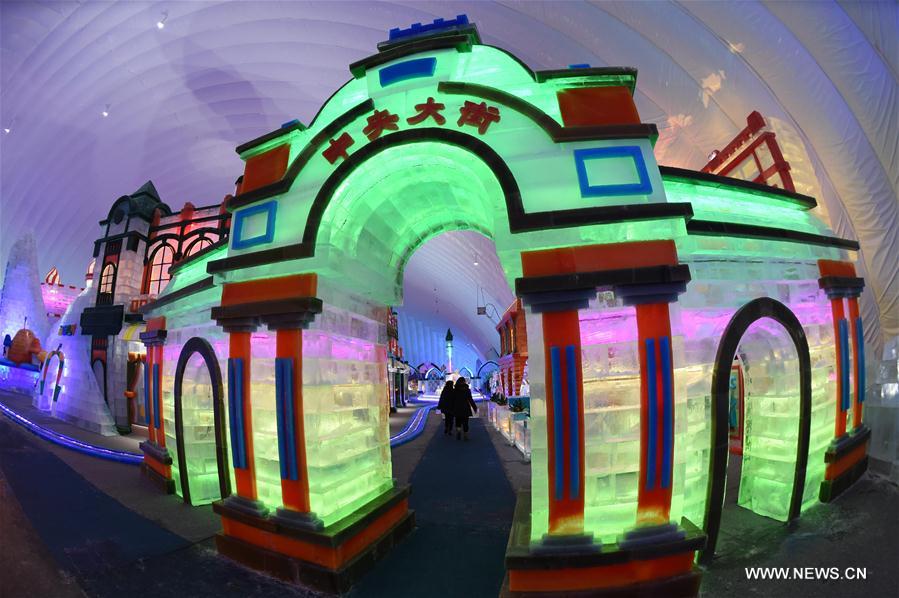 Ice-Snow World Theme Park opens in Harbin