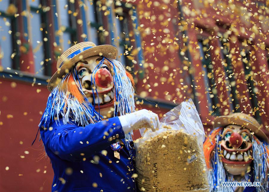 Carnival of Basel 2017 held in Switzerland