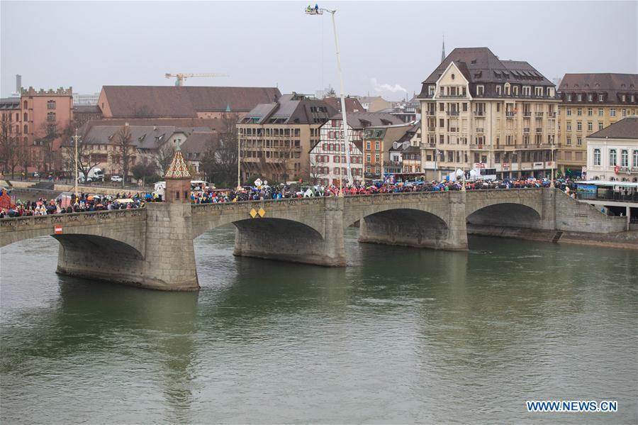 Carnival of Basel 2017 held in Switzerland