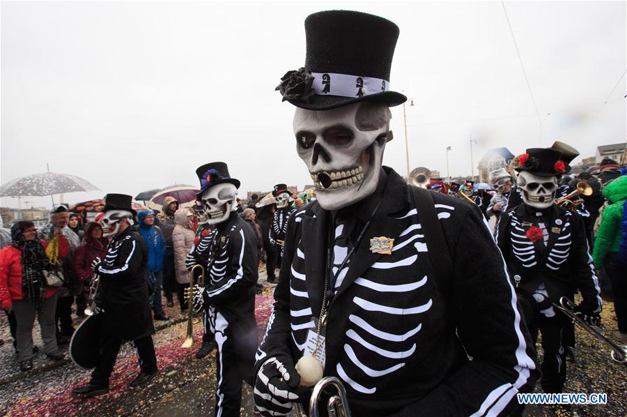 Carnival of Basel 2017 held in Switzerland