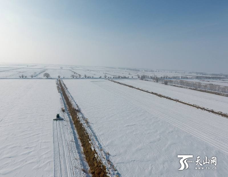 Xinjiang Corps dispatches large locomotives for spring plowing