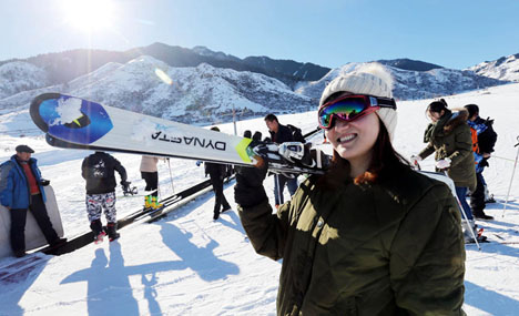 Winter sports begin Chinese 'spring'