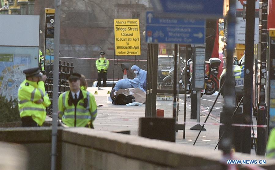 5 killed, about 40 injured in central London terror attack