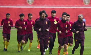 Police on full alert as China meets S. Korea on pitch amid tension
