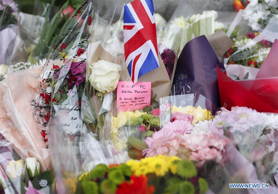 People commemorate victims of London terror attack