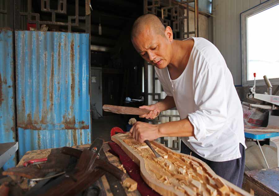 Guqin-maker shares art, precision behind instrument’s production