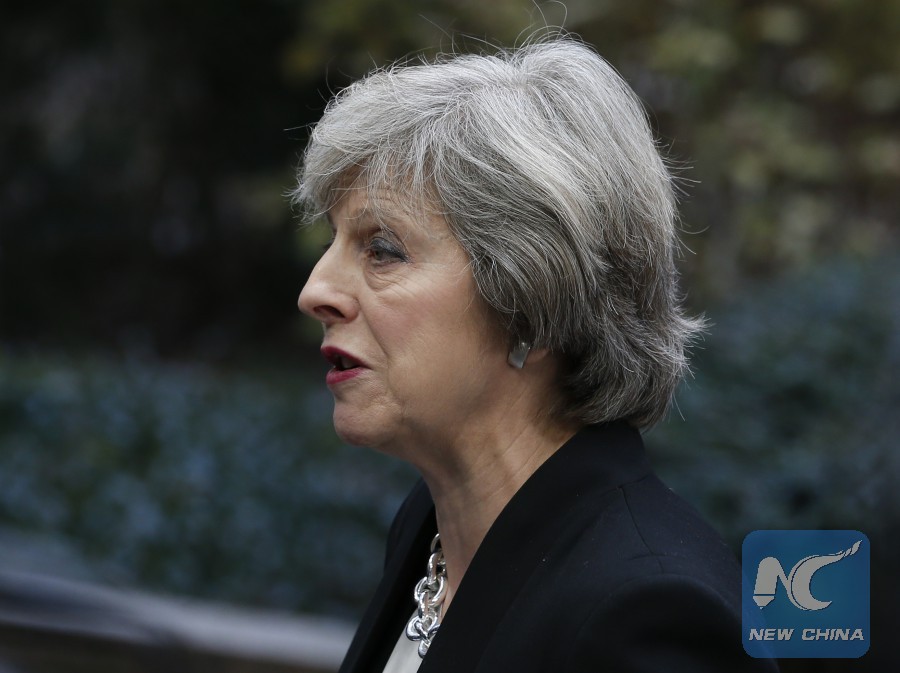 British PM signs Article 50 notification letter to EU leader