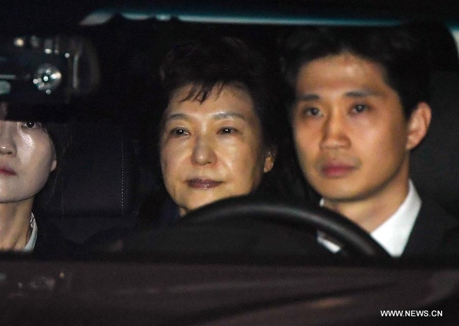 S. Korea's ex-president Park arrested following impeachment over corruption scandal