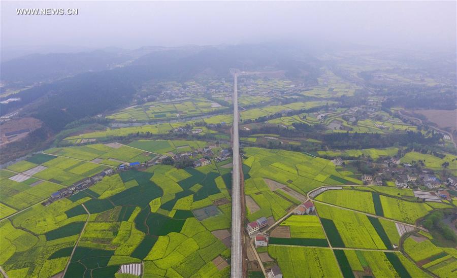 Construction of Xi'an-Chengdu high-speed railway to be completed