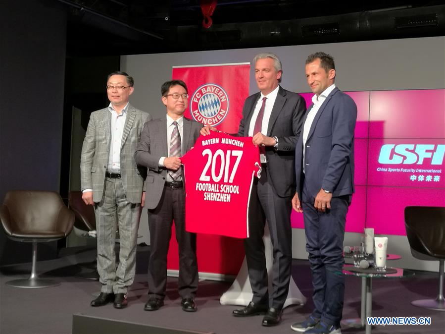FC Bayern Munich to set up full-time football school in southern China