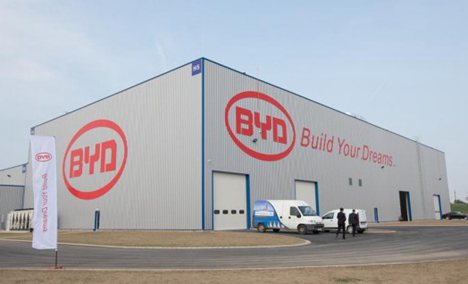 BYD opens electric bus factory in Hungary