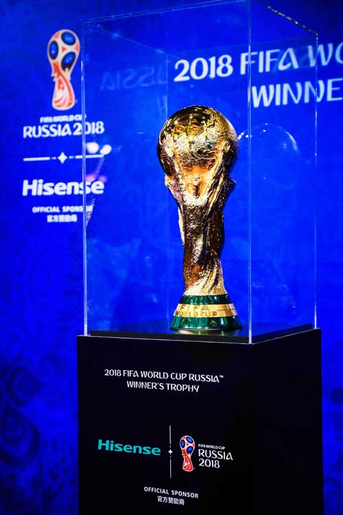 Hisense becomes official sponsor of 2018 FIFA World Cup