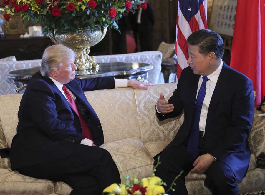 Trump welcomes Chinese President Xi to Mar-a-Lago