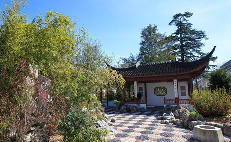 Chinese-style Gusu garden in Geneva