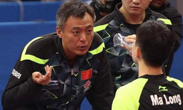 Chinese male paddlers' new boss Qin getting results