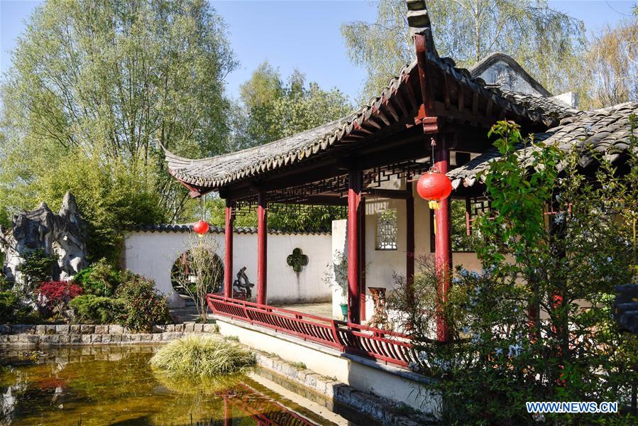 In pics: view of Yili Garden in Paris, France