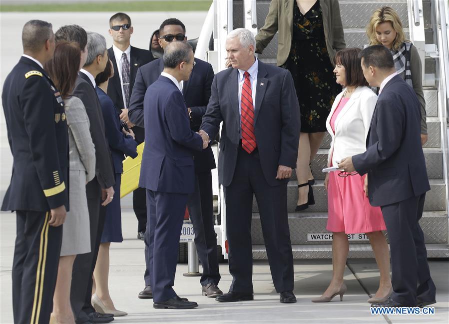 U.S. VP says strategic patience is over on DPRK's nuclear issue