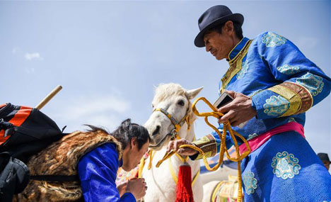 Memorial ritual for Genghis Khan held in Inner Mongolia