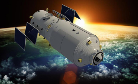 Graphics shows launch procedure of Tianzhou-1