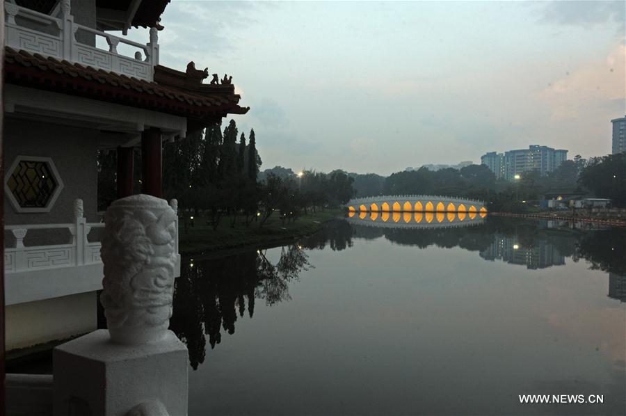 In pics: Bridge at Chinese Garden in Singapore