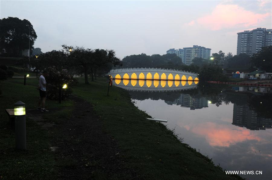 In pics: Bridge at Chinese Garden in Singapore