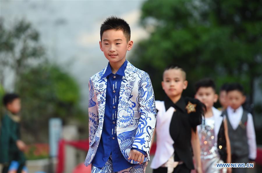 Child Model Show held in Fuzhou