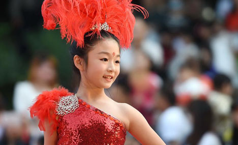Child Model Show held in Fuzhou