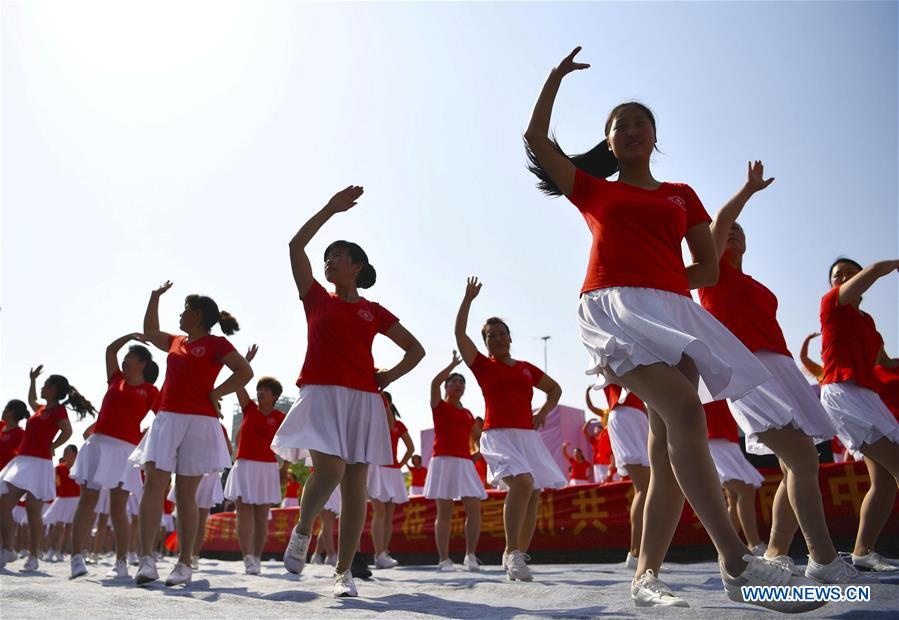 Square dancing tournament kicks off in China's Anhui