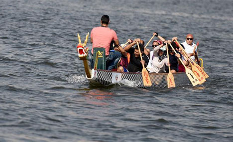 Nile River braces for Chinese dragon boat racing