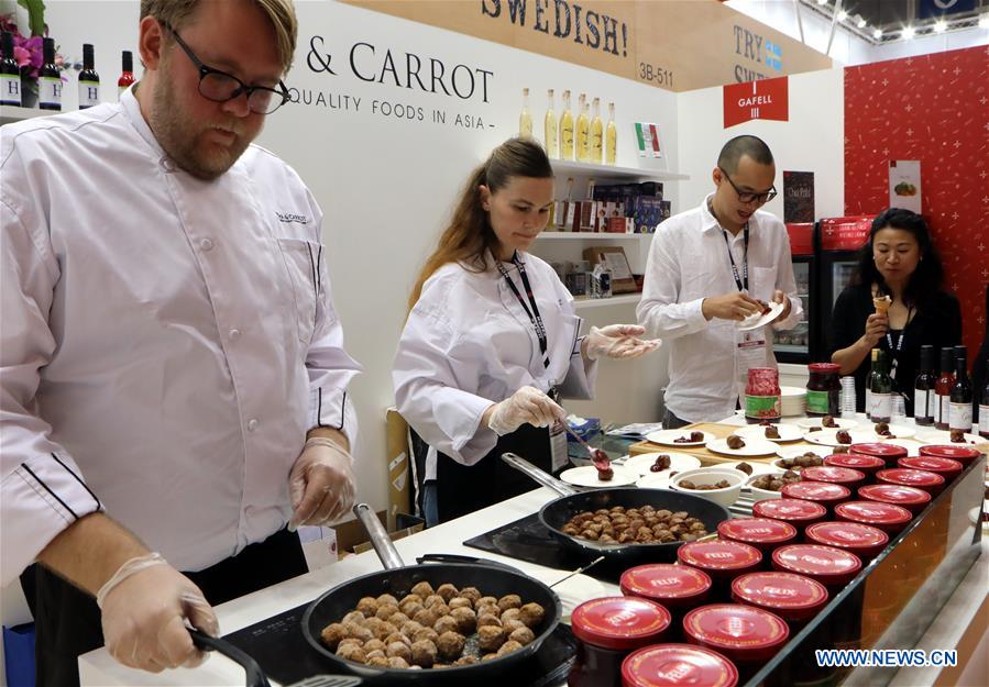 Hofex Int'l trade fair held in Hong Kong