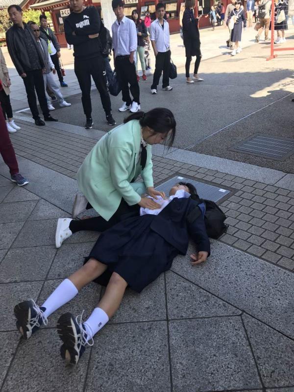Chinese nurse saves local girl while traveling in Japan