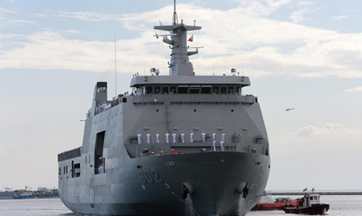 Philippine Navy commissions 2nd amphibious landing dock vessel