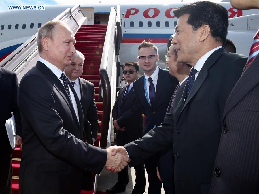 Putin arrives in Beijing to attend Belt and Road Forum