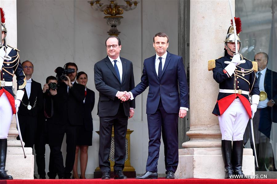 Macron sworn in as new French president