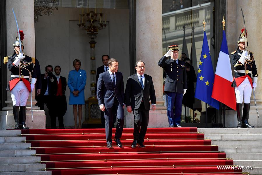 Macron sworn in as new French president