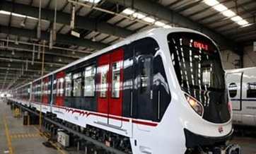 China produces subway trains for Pakistan