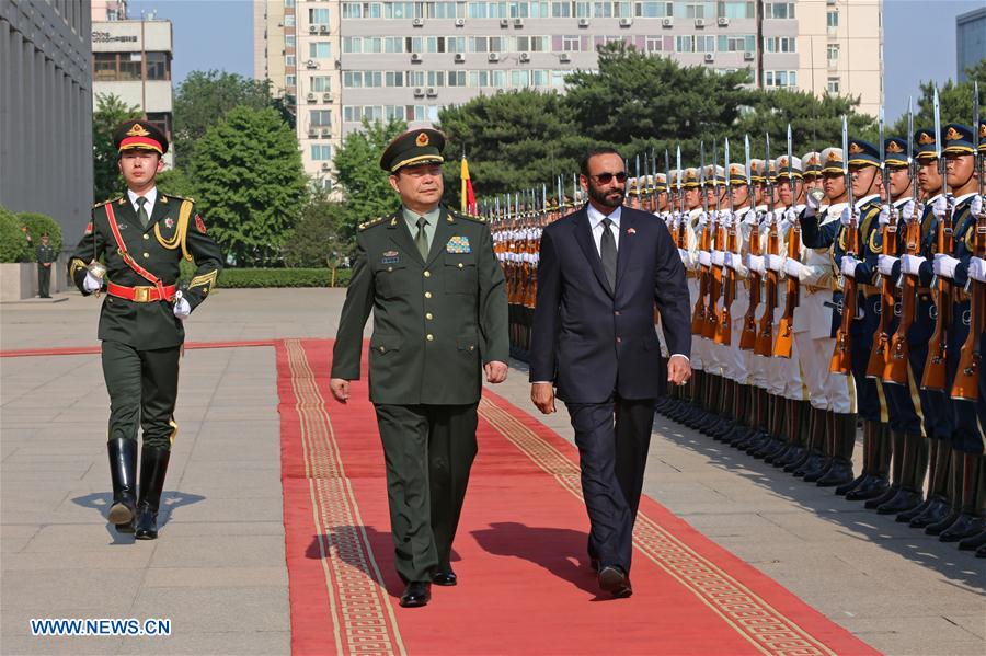 China, UAE pledge to advance military cooperation