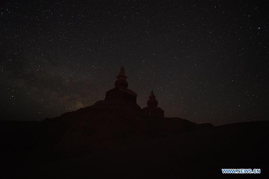 In pics: starry sky in Inner Mongolia