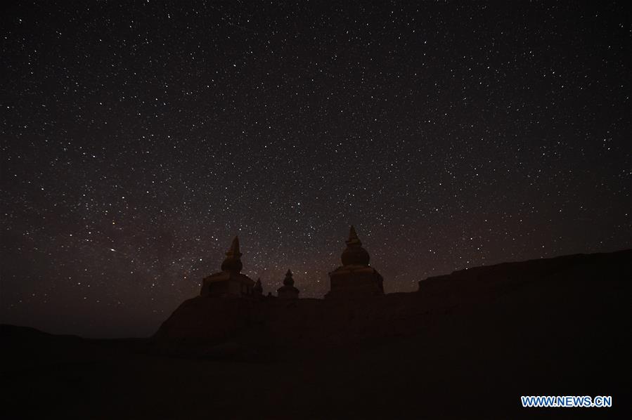 In pics: starry sky in Inner Mongolia