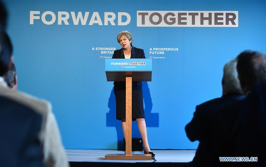 Theresa May launches Conservative Manifesto of general election campaign