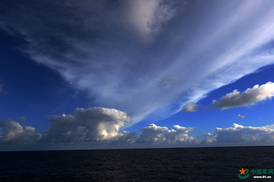 Magnificent view of Nansha Islands in South China Sea