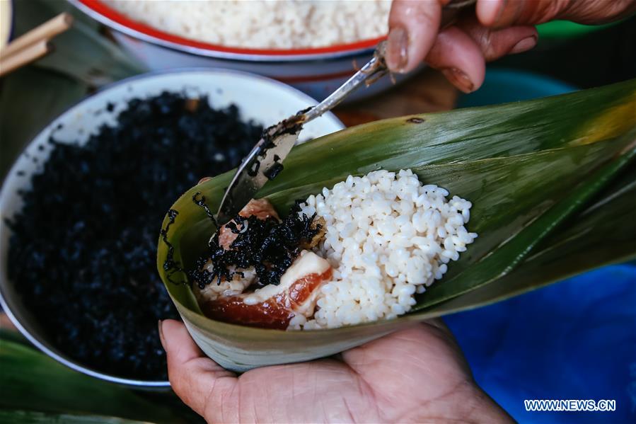 Zongzi made in China's Zhejiang to greet Dragon Boat Festival