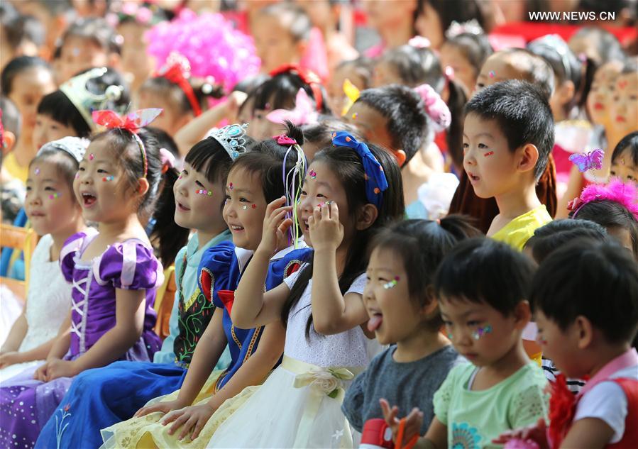 Activity held to greet upcoming Int'l Children's Day in Beijing