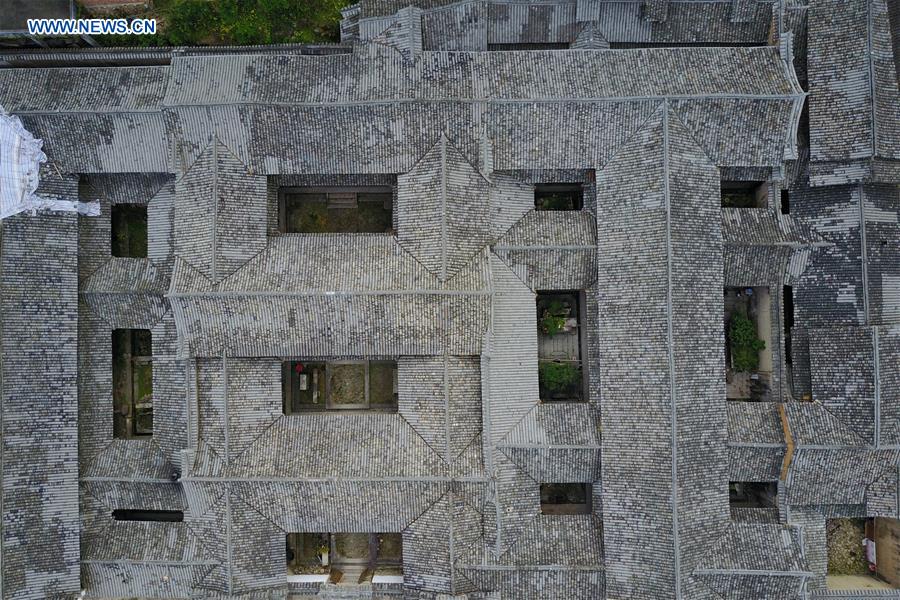 In pics: ancient dwellings of Hakka people in E China