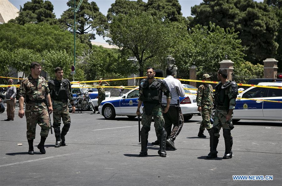 At least 12 die in twin attacks in Tehran: official